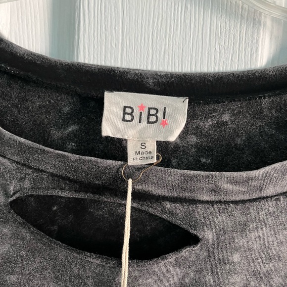 BIBI “Cool Mom” Black Acid Washed Tshirt - Picture 3 of 6